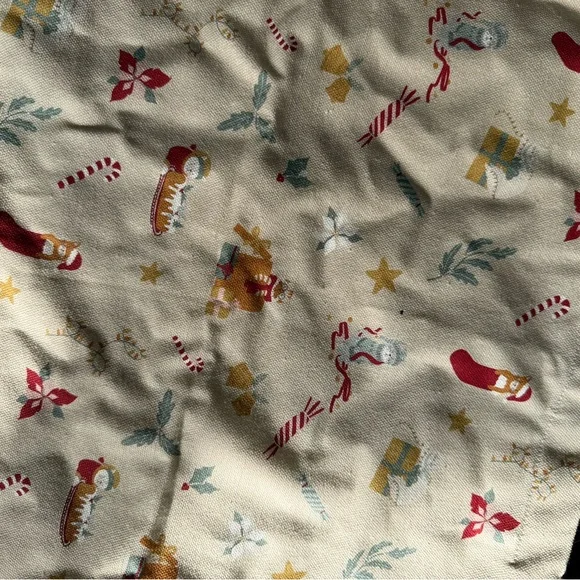 Festive Print Canvas Tote Bag - Cats - Picture 5 of 8